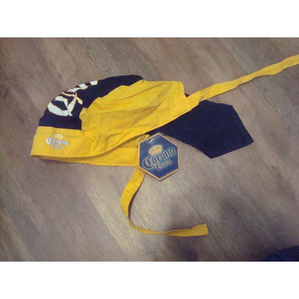 CORONA BEACH DOO RAG DOO-RAG   HAT CAP VINTAGE‎ DEADSTOCK 04